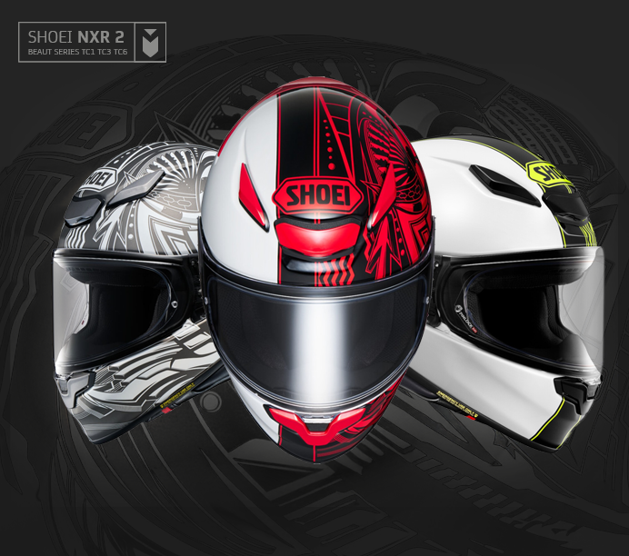Shoei NXR 2 Beaut : L'asymétrie qui fait la différence