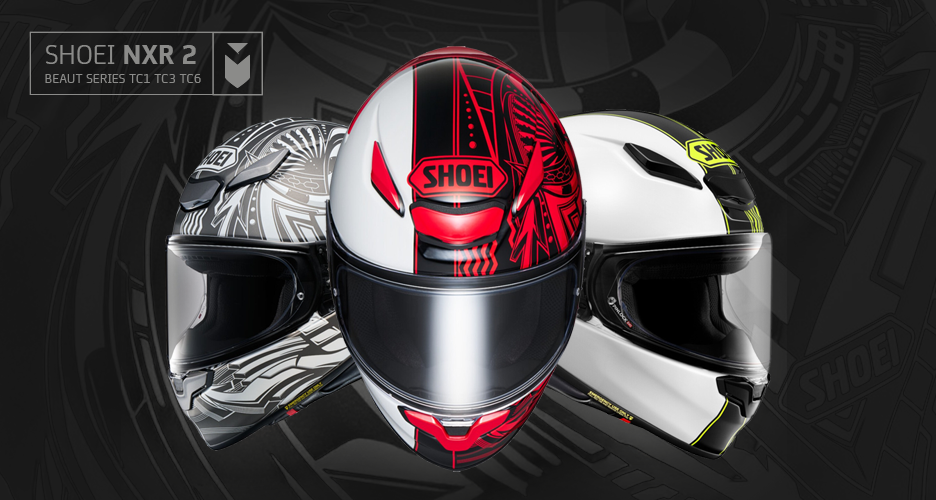 shoei nxr 2 beaut tc1 tc3 tc6